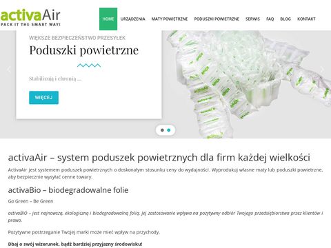 Activaair.pl wypełniacze do kartonów