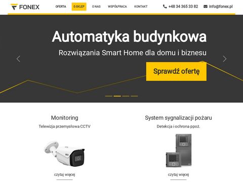 Fonex alarmy i monitoring