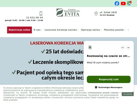 Evita.krakow.pl - AMD leczenie Kraków