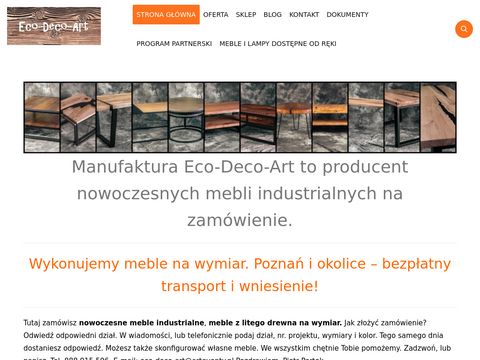 Eco-deco-art.pl - meble do biura