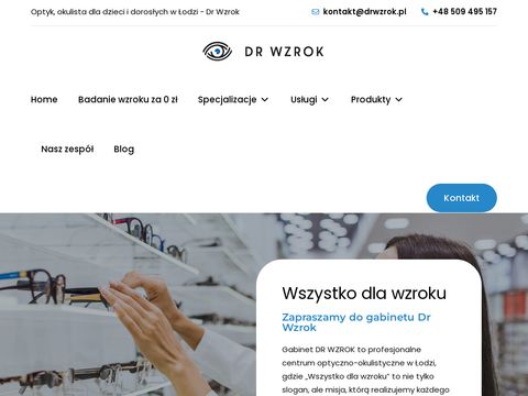 Drwzrok.pl - badania wzroku Łódź