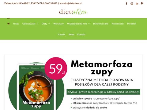 Dietosfera.pl poradnia dietetyczna Warszawa