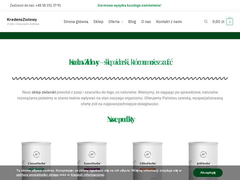 Kredensziolowy.pl sklep z ziołami