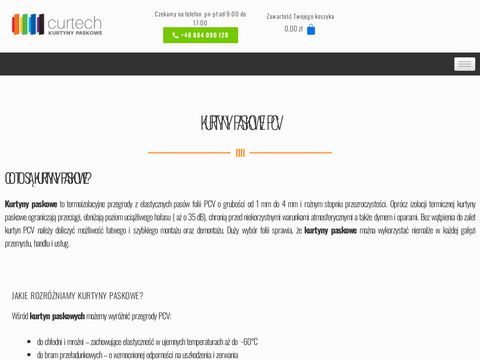 Kurtynypaskowe.com.pl sprzedaż i produkcja