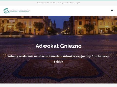 Adwokat Gniezno kancelaria.gruchalska-sajdak.pl