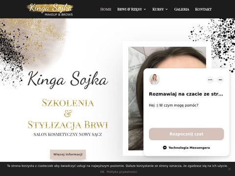 Kingasojka.pl kurs makijażu permanentnego brwi