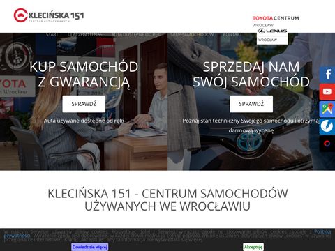 Klecinska151.pl - sprzedaż aut używanych