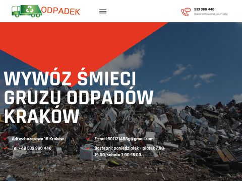 Kontener.krakow.pl - wywóz śmieci