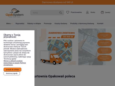 Opaksystem.pl koperty kurierskie przylgi Rzeszów