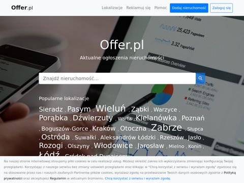 Offer.pl - serwis ogłoszeń nieruchomości