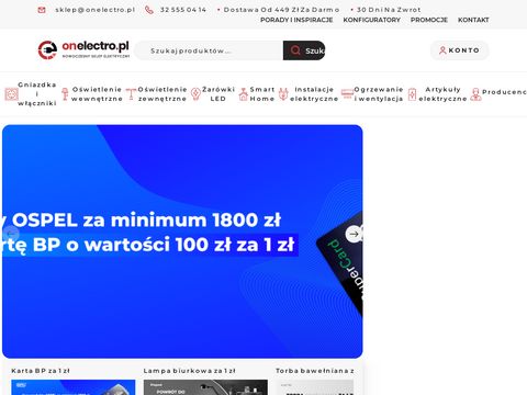 Onelectro.pl sklep elektryczny Zawiercie