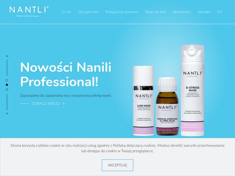 Nanili.pl kosmetyki na trądzik