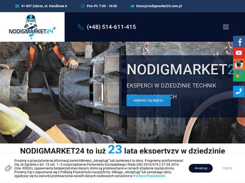 Nodigmarket24.com - sprzęt do odwiertów