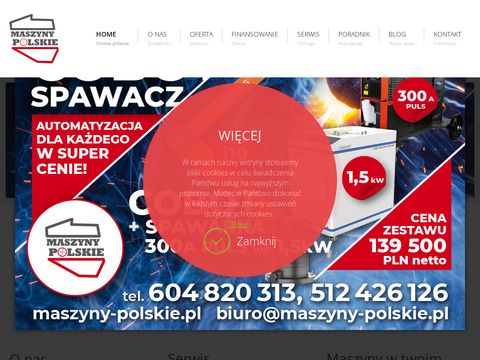 Maszyny-polskie.pl - przecinarka laserowa