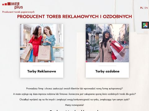 Merplus.pl - laminowane torby reklamowe