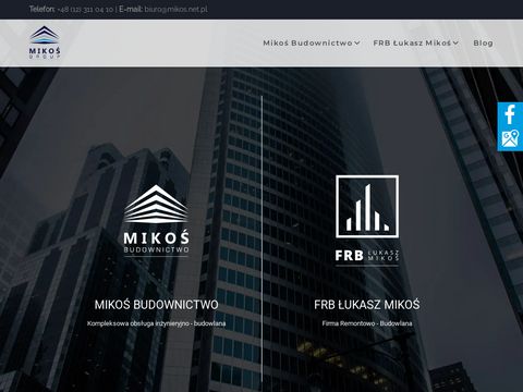 Mikos.net.pl - budowa osiedli Kraków