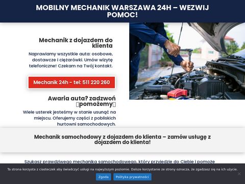 Mobilnymechanik.waw.pl awaria silnika