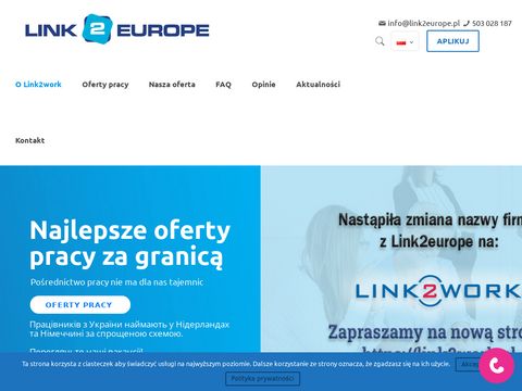 Link2europe.pl - agencja pracy