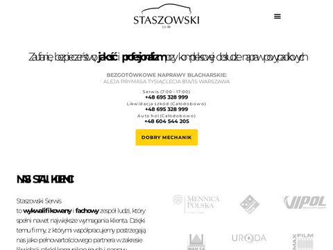Staszowski.pl - naprawy powypadkowe Warszawa