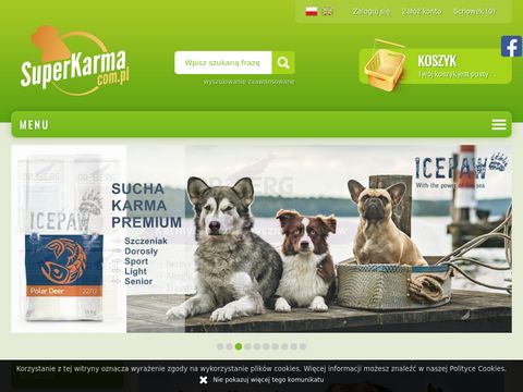 Superkarma.com.pl - szampon leczniczy dla psa