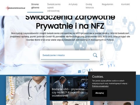 Swiadczeniazdrowotne.pl - operacja uszu