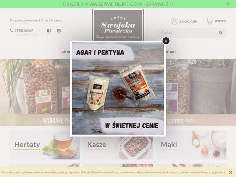 Swojskapiwniczka.pl sklep ze zdrową żywnością