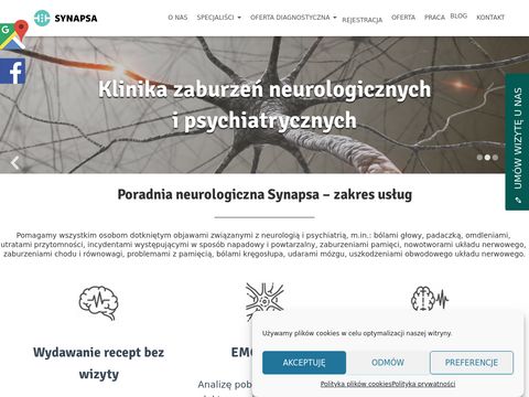 Synapsa.waw.pl - neurolog Warszawa