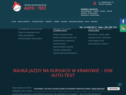Szkolajazdy.com - kurs prawa jazdy Kraków
