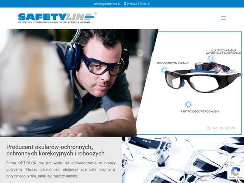 SafetyLine.pl - okulary ochronne