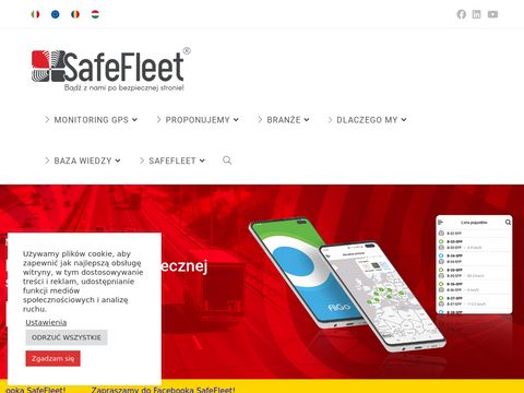 Safefleet.pl - system monitoringu pojazdów