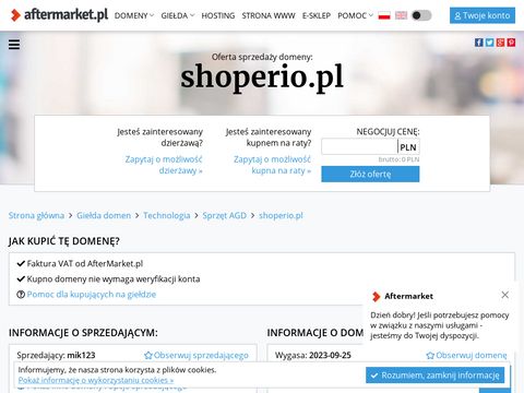 Shoperio.pl sklep z markową odzieżą