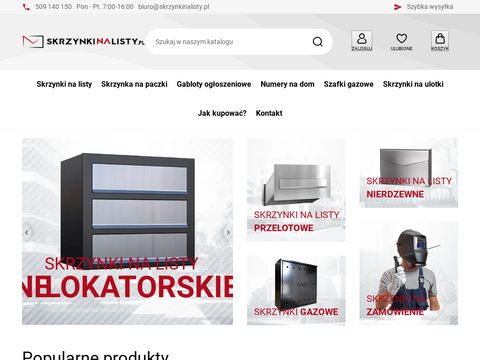 Skrzynkinalisty.pl - kosze na reklamy sklep online