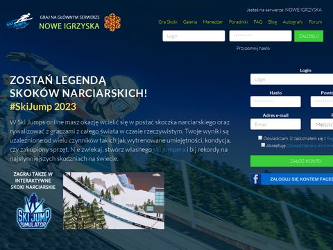 Ski-jumps.pl sportowa gra online