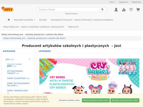 Sklep.jovi.net.pl - ciastoplastelina jovi