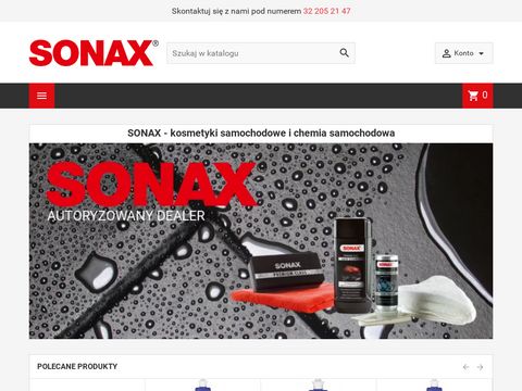 Sonax.katowice.pl - kosmetyki samochodowe