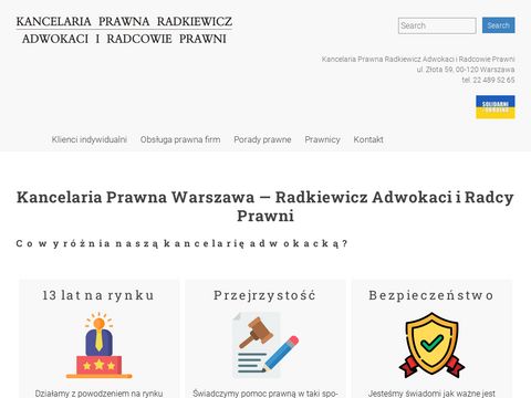Radkiewicz.net.pl prawnik rodzinny