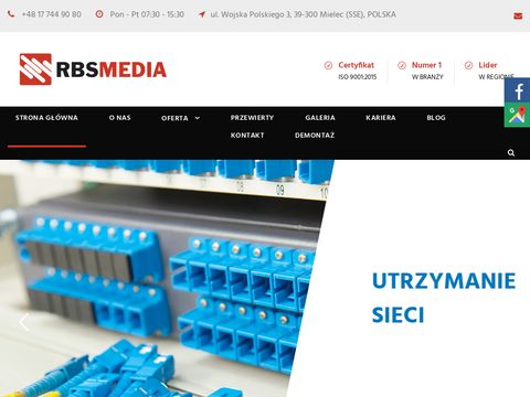 Rbsmedia.pl - projektowanie sieci