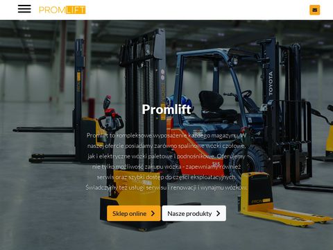 Promlift.com - wózek widłowy elektryczny