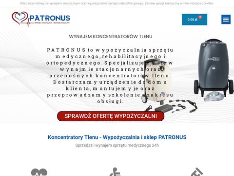 Patronus-med.pl sprzęt medyczny on-line sklep