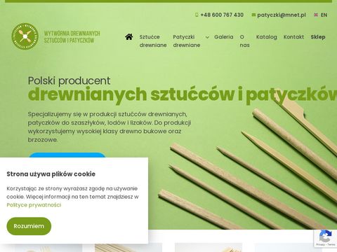Patyczki-ns.pl - drewniane sztućce