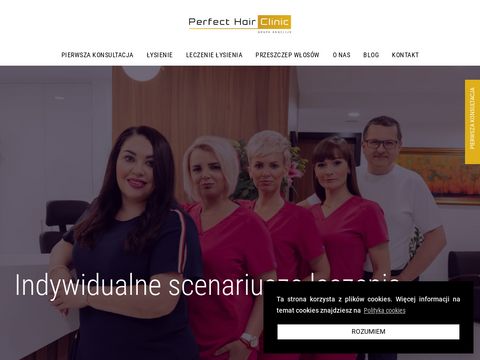 Perfecthairclinic.pl klinika przeszczepu włosów