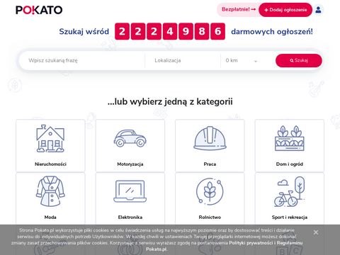 Pokato.pl ogłoszenia za darmo w całej Polsce