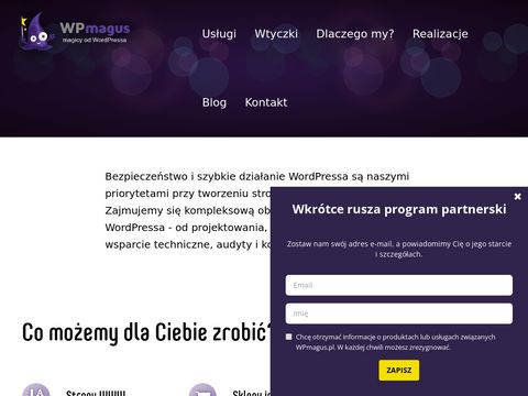 Wpmagus.pl opieka nad stroną www