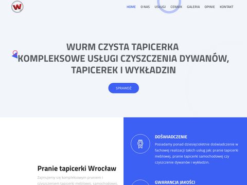 Wurm.pl czyszczenie wykładzin Wrocław