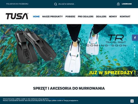 Tusa.com.pl - podstawowy zestaw do nurkowania