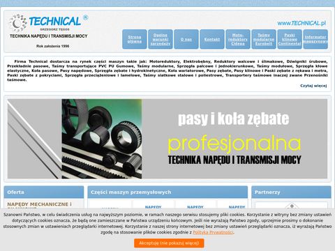 Technical.pl - sprzęgła kłowe i podatne