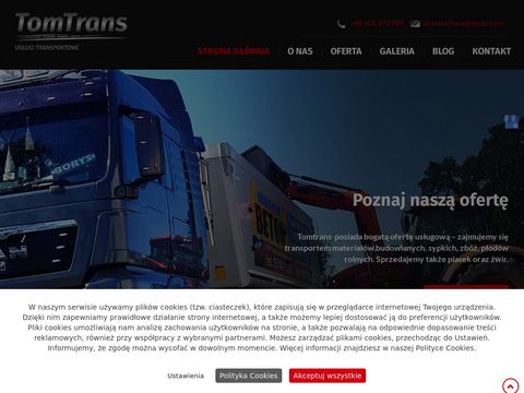 Tomtrans-slupsk.pl - sprzedaż ziemi