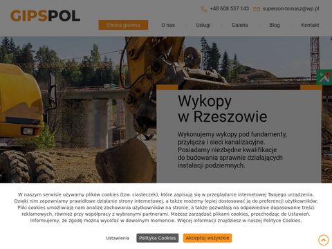 Wykopy-rzeszow.pl - roboty ziemne