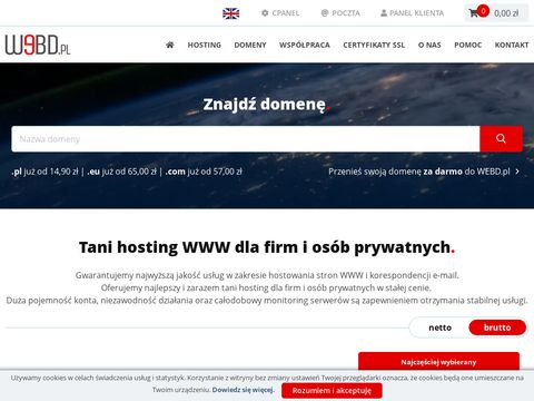 Webd.pl hosting stron www