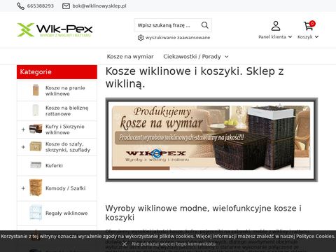 Wiklinowy.sklep.pl - skrzynie rattanowe